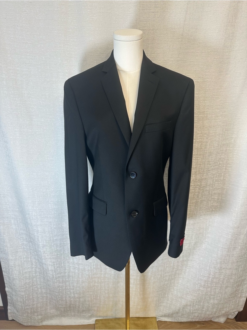 Alfani Classic Men's Black Two-Button Blazer